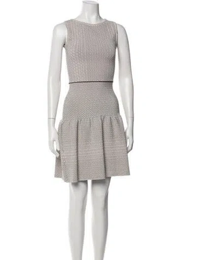 Pre-owned Antonino Valenti Polka Dot Print Mini Dress In Multi