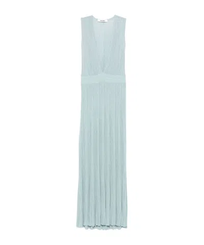Antonino Valenti Sleeveless Dress In Clear Blue