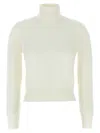 Antonino Valenti Enriette Turtleneck Sweater In White