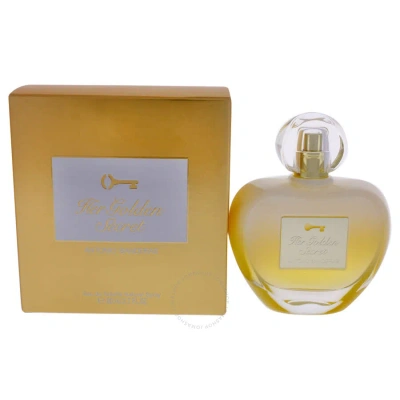 Antonio Banderas Her Golden Secret By  For Women - 2.7 oz Edt Spray In Gold / Orange