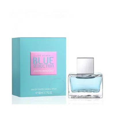 Antonio Banderas Ladies Blue Seduction Edt 1.7 oz Fragrances 8411061636206 In White