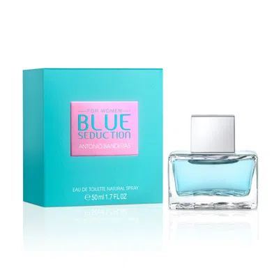 Antonio Banderas Ladies Blue Seduction Edt Spray 1.7 oz Fragrances 8411061081594