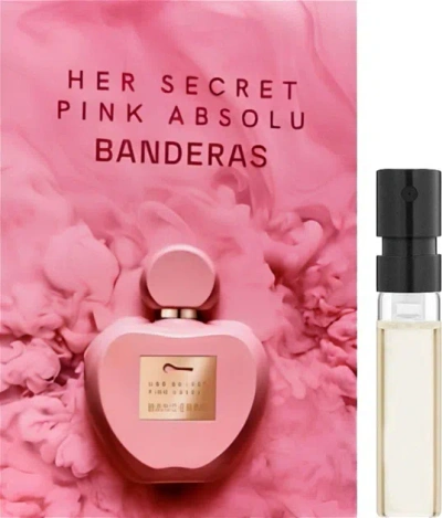 Antonio Banderas Ladies Her Secret Kiss Edt Spray 0.05 oz Fragrances 8411061051443 In Pink