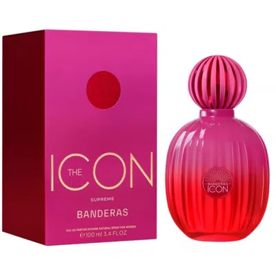Antonio Banderas Ladies The Icon Supreme Edp Spray 3.4 oz Fragrances 8411061124277