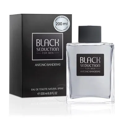 Antonio Banderas Men's Black Seduction Edt Spray 6.8 oz Fragrances 8411061930878