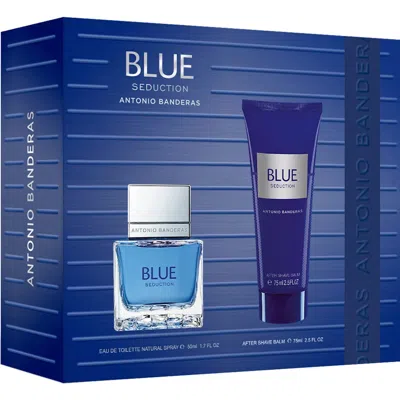 Antonio Banderas Men's Blue Seduction 2pcs Edt Gift Set Fragrances 8411061045206