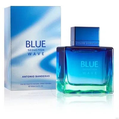 Antonio Banderas Men's Blue Seduction Wave Edt Spray 3.4 oz Fragrances 8411061029633 In White