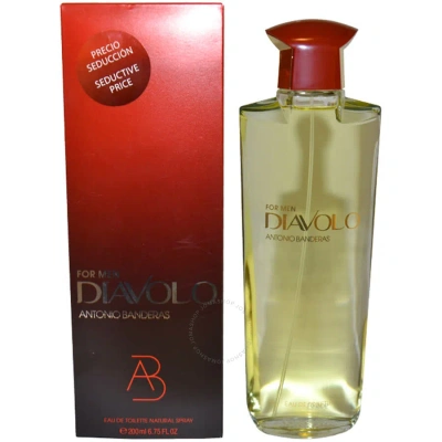 Antonio Banderas Men's Diavolo Edt Spray 6.75 oz Fragrances 8411061715482 In Green