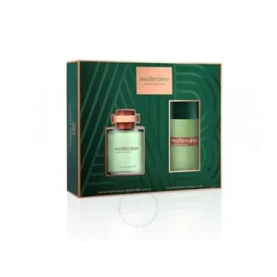 Antonio Banderas Men's Mediterraneo Gift Set Fragrances 8411061918456 In White