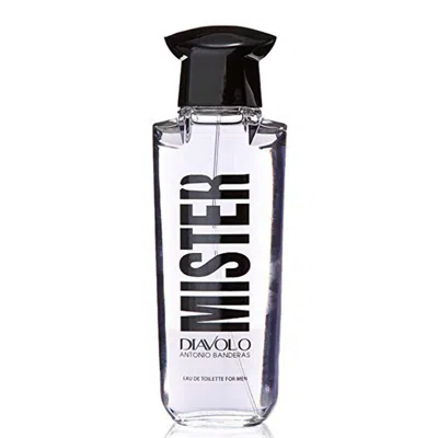 Antonio Banderas Men's Mister Diavolo Edt Spray 3.4 oz Fragrances 8411061765074 In Black