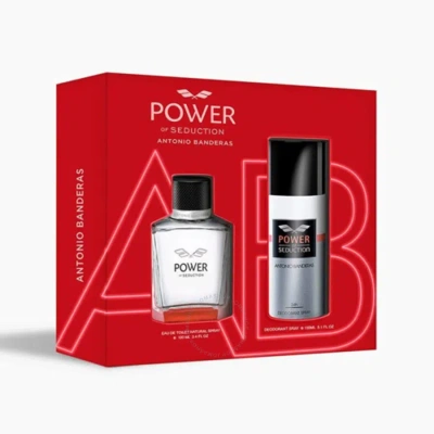 Antonio Banderas Men's Power Of Seduction Gift Set Fragrances 8411061045237 In N/a