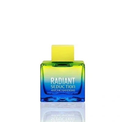 Antonio Banderas Men's Radiant Seduction In Black Edt Spray 3.4 oz (tester) Fragrances 8411061823248 In Transparent