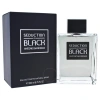 ANTONIO BANDERAS ANTONIO BANDERAS MEN'S SEDUCTION IN BLACK EDT SPRAY 6.75 OZ FRAGRANCES 8411061737859