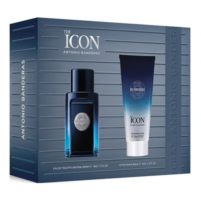 Antonio Banderas Men's The Icon 2pcs Edt Gift Set Fragrances 8411061045343