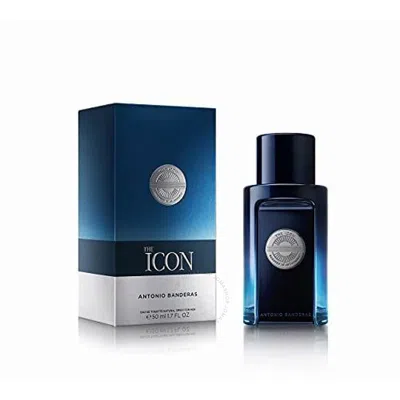 Antonio Banderas Men's The Icon Edt Spray 1.7 oz Fragrances 8411061971925 In White