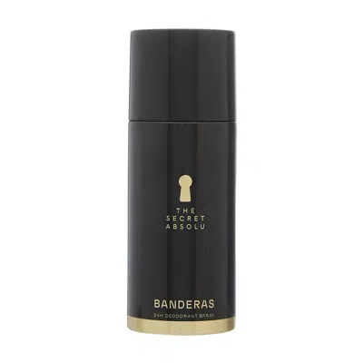 Antonio Banderas Men's The Secret Absolu Deodorant 5.0 oz Bath & Body 8411061088890 In Transparent