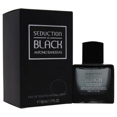 Antonio Banderas Seduction In Black By  For Men - 1.7 oz Edt Spray In Orange/black