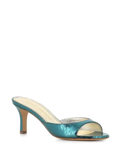 Antonio Barbato Maestri Veneziani Open-toe Leather Sandals In Blue