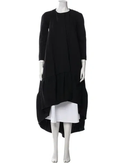 Pre-owned Antonio Berardi Coat In Black