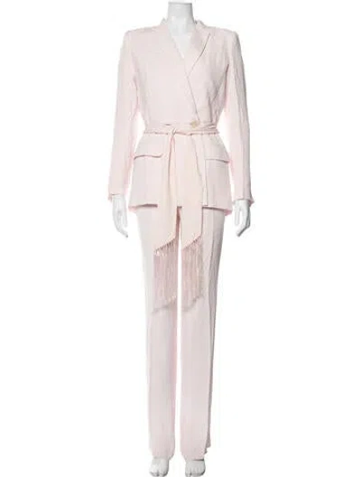 Pre-owned Antonio Berardi Pantsuit In Pink