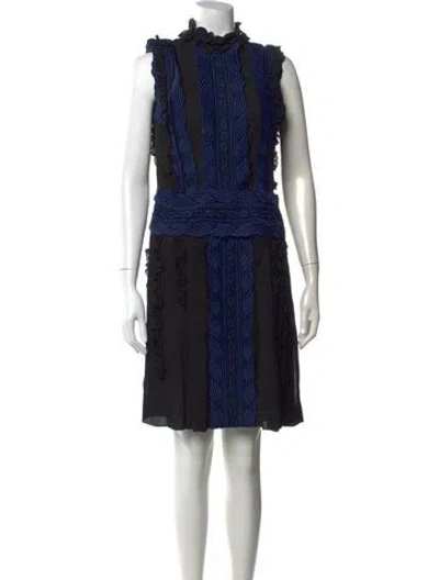 Pre-owned Antonio Berardi Printed Mini Dress In Multi