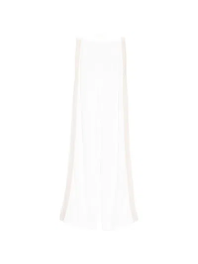 Antonio Berardi Side-stripe Trousers In White