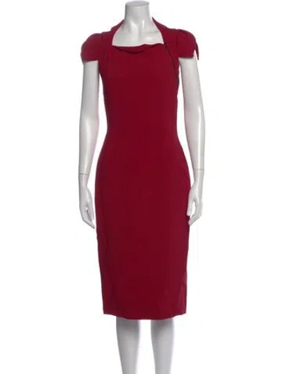 Pre-owned Antonio Berardi Vintage Knee-length Dress In Pink
