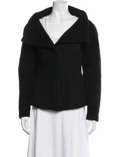 Pre-owned Antonio Berardi Virgin Wool Jacket In Black