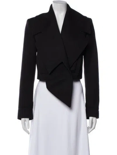 Pre-owned Antonio Berardi Wool Evening Jacket In Black