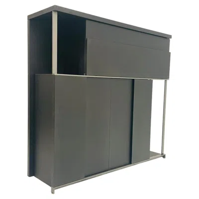 Pre-owned Antonio Citterio 2006 Maxalto "creso" Sideboard By  For B&b Italia In Brown