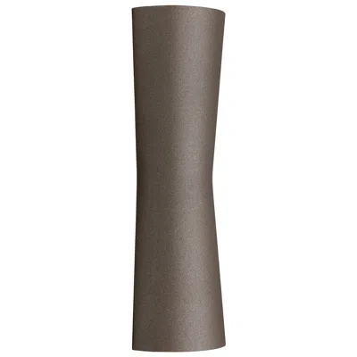 Pre-owned Antonio Citterio Flos Clessidra 20° + 20° Outdoor Wall Lamp In Deep Brown By