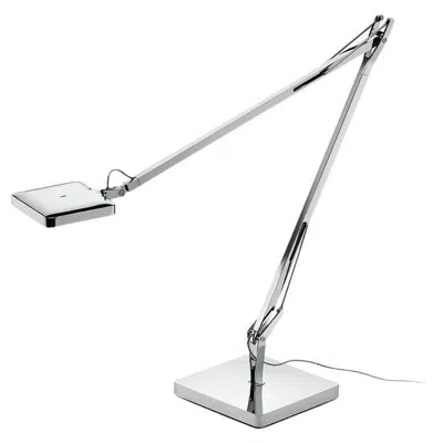 Pre-owned Antonio Citterio Flos Kelvin Led Green Mode Table Lamp With Adjusting Sensor In Chrome