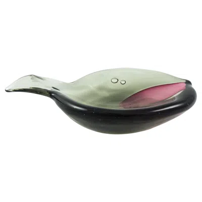 Pre-owned Antonio Da Ros Sommerso Fish Bowl, Clear Murano Glass, Italy, 1962 In Transparent