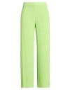 Antonio D'errico Woman Pants Lime Green Size 12 Polyester In Green