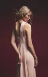 Antonio Grimaldi Eleanor Single-strap Dress In Pink