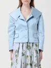 Antonio Marras Oversized-collar Button-up Jacket In Burgundy
