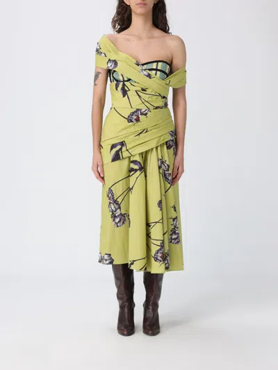 Antonio Marras Dress  Woman Color Lime In Yellow