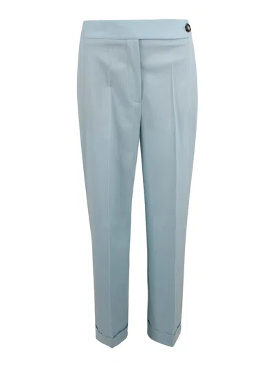 Antonio Marras Mid-rise Cuffed Trousers In Blue