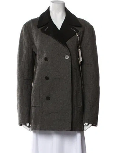 Pre-owned Antonio Marras Peacoat In Gray