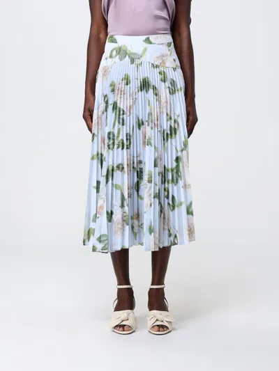 Antonio Marras Skirt  Woman Color Gnawed Blue In White