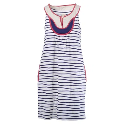 Pre-owned Antonio Marras Striped Sleeveless Dress - '10s In Gray