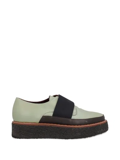Pre-owned Antonio Marras Vintage Elasticated-band Loafers In Green