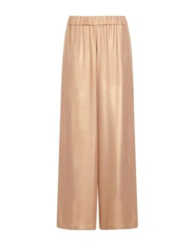 Antonio Marras Woman Pants Sand Size 3 Polyester, Elastane In Beige