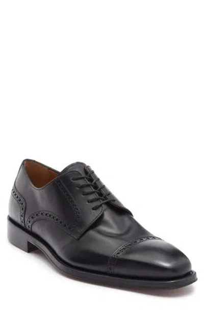 Antonio Maurizi Cap Toe Derby In Black