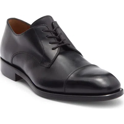 Antonio Maurizi Cap Toe Derby In Black