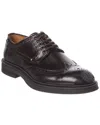 Antonio Maurizi Leather Oxford In Black