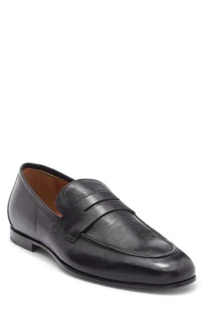 Antonio Maurizi Penny Loafer In Black