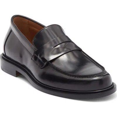 Antonio Maurizi Penny Loafer In Black