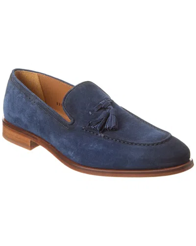 Antonio Maurizi Suede Loafer In Blue