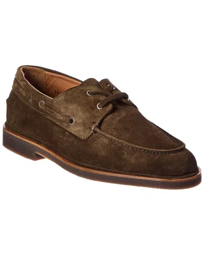 Antonio Maurizi Suede Loafer In Brown